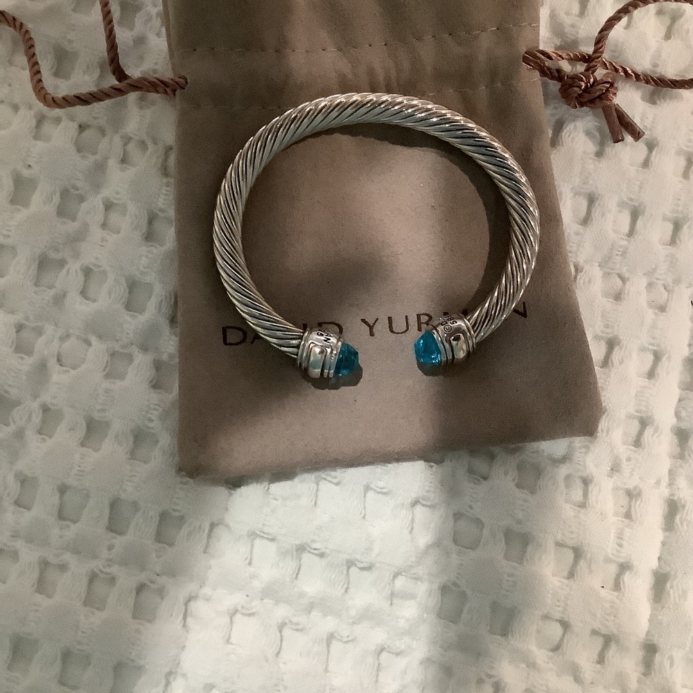 Authentic like new David Yurman cable bracelet 7mm